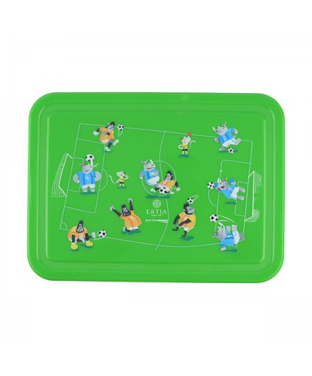 ESTIA ΠΑΙΔΙΚΟ ΦΑΓΗΤΟΔΟΧΕΙΟ SAVE THE AEGEAN 1330ml ΜΕ 5 ΘΗΚΕΣ JUNGLE KICK