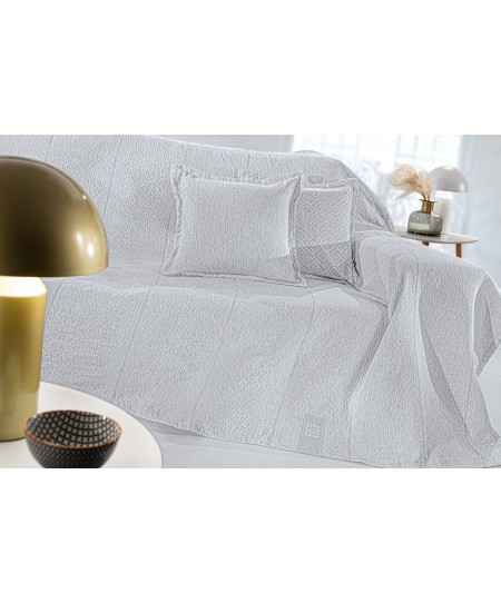 Ριχτάρι Καναπέ Soho Silver 180X350