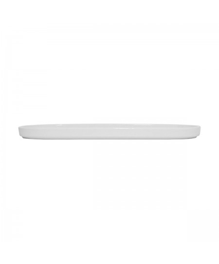 ESTIA ΠΙΑΤΕΛΑ ΟΒΑΛ KYRA 36cm ΛΕΥΚΗ