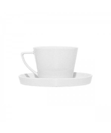 ESTIA ΦΛΥΤΖΑΝΙ ΚΑΦΕ KYRA 220ml ΛΕΥΚΟ ΜΕ ΠΙΑΤΑΚΙ