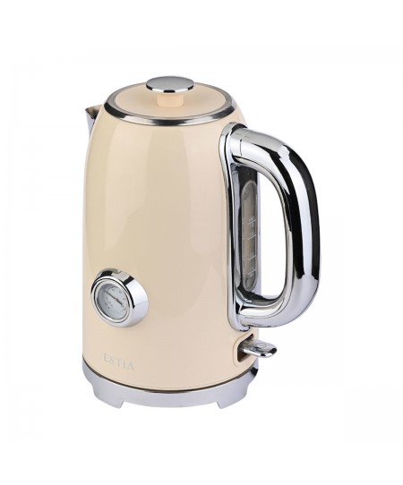 ESTIA ΒΡΑΣΤΗΡΑΣ RETRO EPOQUE ΑΝΟΞΕΙΔΩΤΟΣ 2200w 1.7lt ΚΡΕΜ