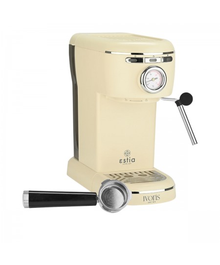 ESTIA ΜΗΧΑΝΗ ESPRESSO IVORIS 1100w 20bar 1.2lt