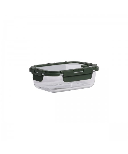 ESTIA ΦΑΓΗΤΟΔΟΧΕΙΟ CLICK&SEAL 660ml 17x12.5x5.2cm OLIVE