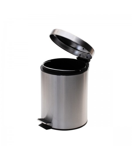 ΧΑΡΤΟΔΟΧΕΙΟ ΜΠΑΝΙΟΥ CLASSIC 5lt ΜΑΤ ΙΝΟΞ, 0059