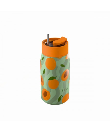 ESTIA ΘΕΡΜΟΣ LENS SAVE THE AEGEAN 360ml PEACH GARDEN