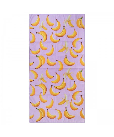 ESTIA ΠΕΤΣΕΤΑ ΘΑΛΑΣΣΗΣ MICROFIBER ΜΕ ΤΣΑΝΤΑΚΙ BANANA MOOD 90Χ180