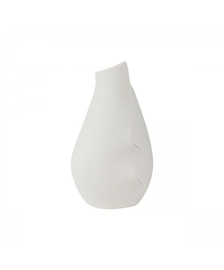 ESTIA ΒΑΖΟ TULIP CLAYRA ΚΕΡΑΜΙΚΟ 13.5x13.2x14.3cm ΛΕΥΚΟ