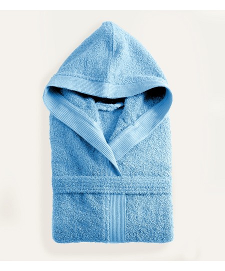 Μπουρνούζι με κουκούλα AMADEUS CIEL (S), RYTHMOS HOME