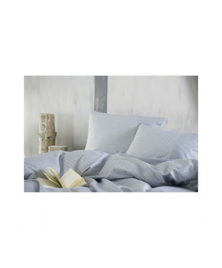 Σετ παπλωματοθήκη Υ/Δ (220X250) PORSIA BLUE, RYTHMOS HOME