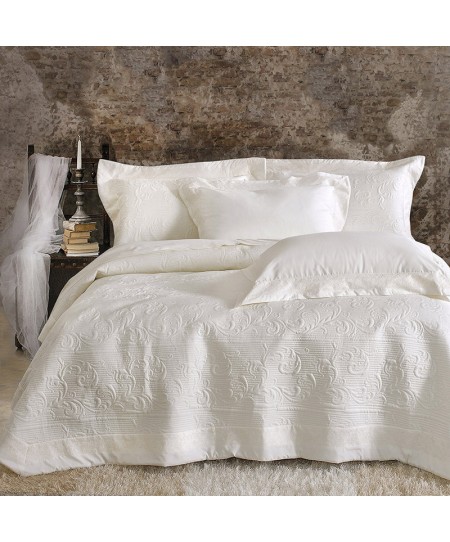 Νυφικό σετ 7 τεμ. KRISPA WHITE, RYTHMOS HOME