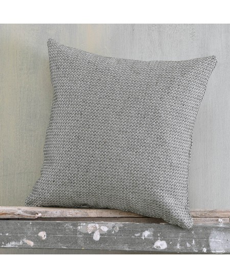 Διακοσμητική μαξιλαροθήκη (40Χ40) LUNA DARK GREY, RYTHMOS HOME