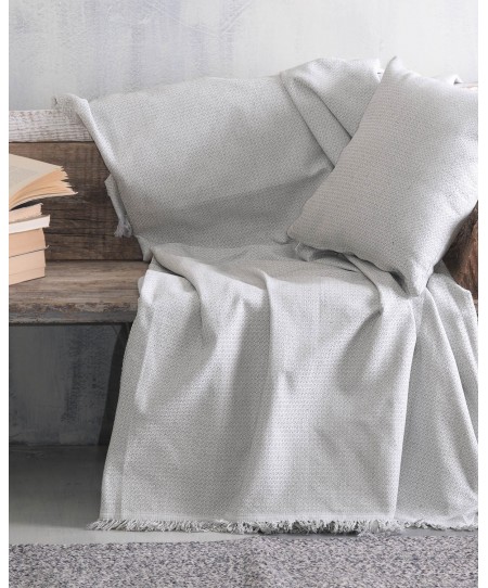 Ριχτάρι τριθέσιου (180X280) LUNA GREY, RYTHMOS HOME