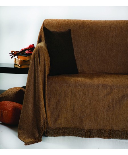 Ριχτάρι τριθέσιου (180Χ280) 1300 MARRON, ANNA RISKA