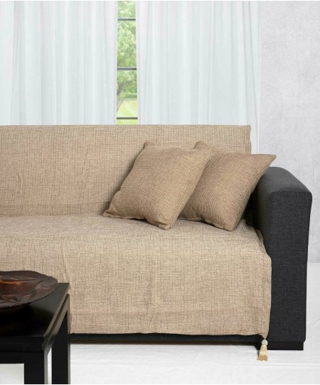 Ριχτάρι τριθέσιου (180Χ300) 9925 ΑΜΜΟΣ, SILK FASHION 