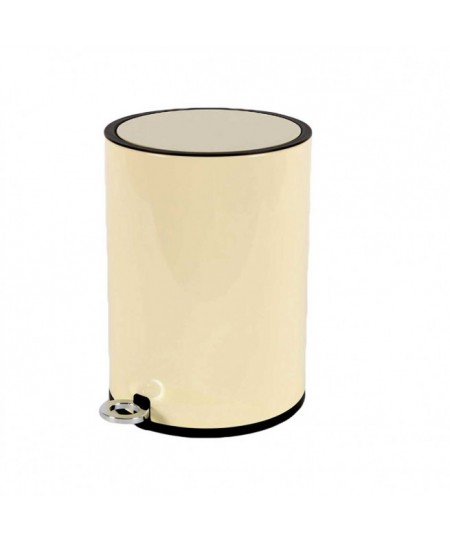 Καλάθι απορριμμάτων ανοξείδωτο SOFT BEIGE 767002 (6LT), MARVA S.A.