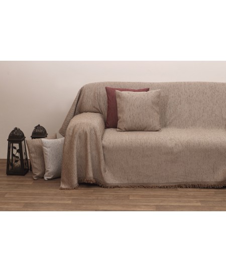 Ριχτάρι τριθέσιου 2100 BEIGE (180X280), VIOPROS