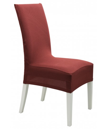 Κάλυμμα καρέκλας χωρίς βολάν ELEGANT BORDEAUX, VIOPROS