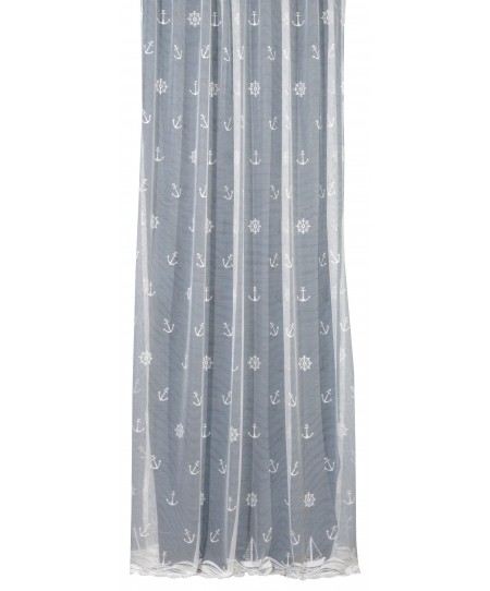 Κουρτίνα παιδική με τρέσα AGKIRA ECRU (140X270), VIOPROS