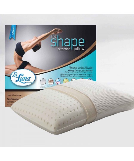 Μαξιλάρι  ύπνου ανατομικό (60X40X12) THE SHAPE PILLOW, LA LUNA