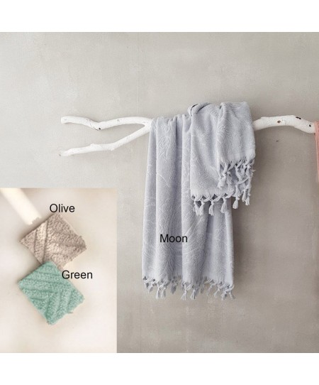 Πετσέτα μπάνιου (70Χ140) SCARF OLIVE, PALAMAIKI