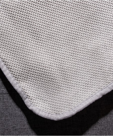 Ριχτάρι πολυθρόνας (180Χ180) 1715 GREY, SILK FASHION