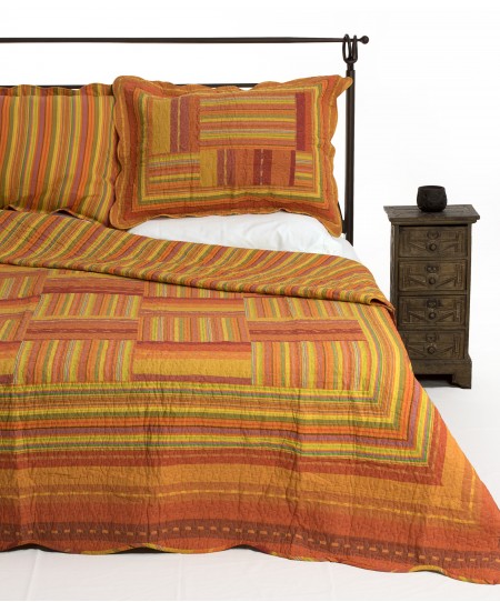Σετ κουβερλί Υ/Δ (220Χ240) 8014, SILK FASHION