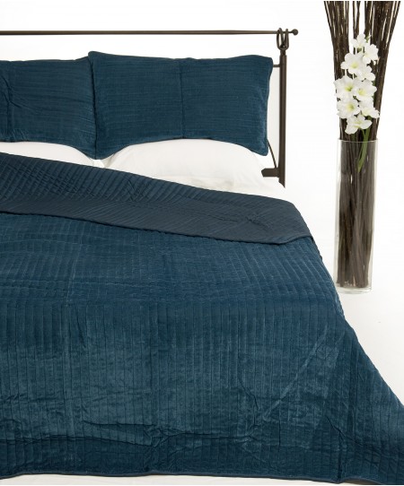 Σετ κουβερλί Υ/Δ (220Χ240) VELVET 2, SILK FASHION