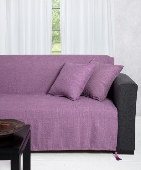 Ριχτάρι πολυθρόνας (180Χ180) 9925 LILAC, SILK FASHION
