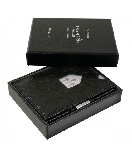 Πορτοφόλι EXW-021 BLACK CHESS, EXENTRI