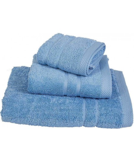 Σετ πετσέτες 3 τεμ. ΠΕΝΝΙΕ LIGHT BLUE, LE BLANC