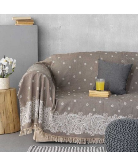 Ριχτάρι τριθέσιου (180Χ300) SYROS GREY, PALAMAIKI