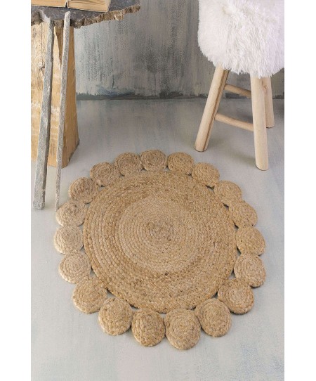 Χαλί (70cm) RATTAN FLOWER, RYTHMOS HOME