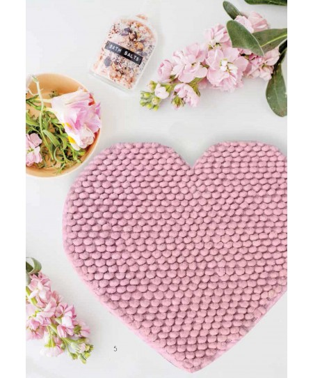 Πατάκι μπάνιου (65Χ65) CUORE 3 CAMEL, MAKIS TSELIOS