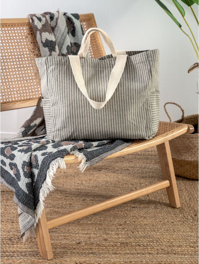 Τσάντα Θαλάσσης Beach Collection BAG BLACK 35x35x15