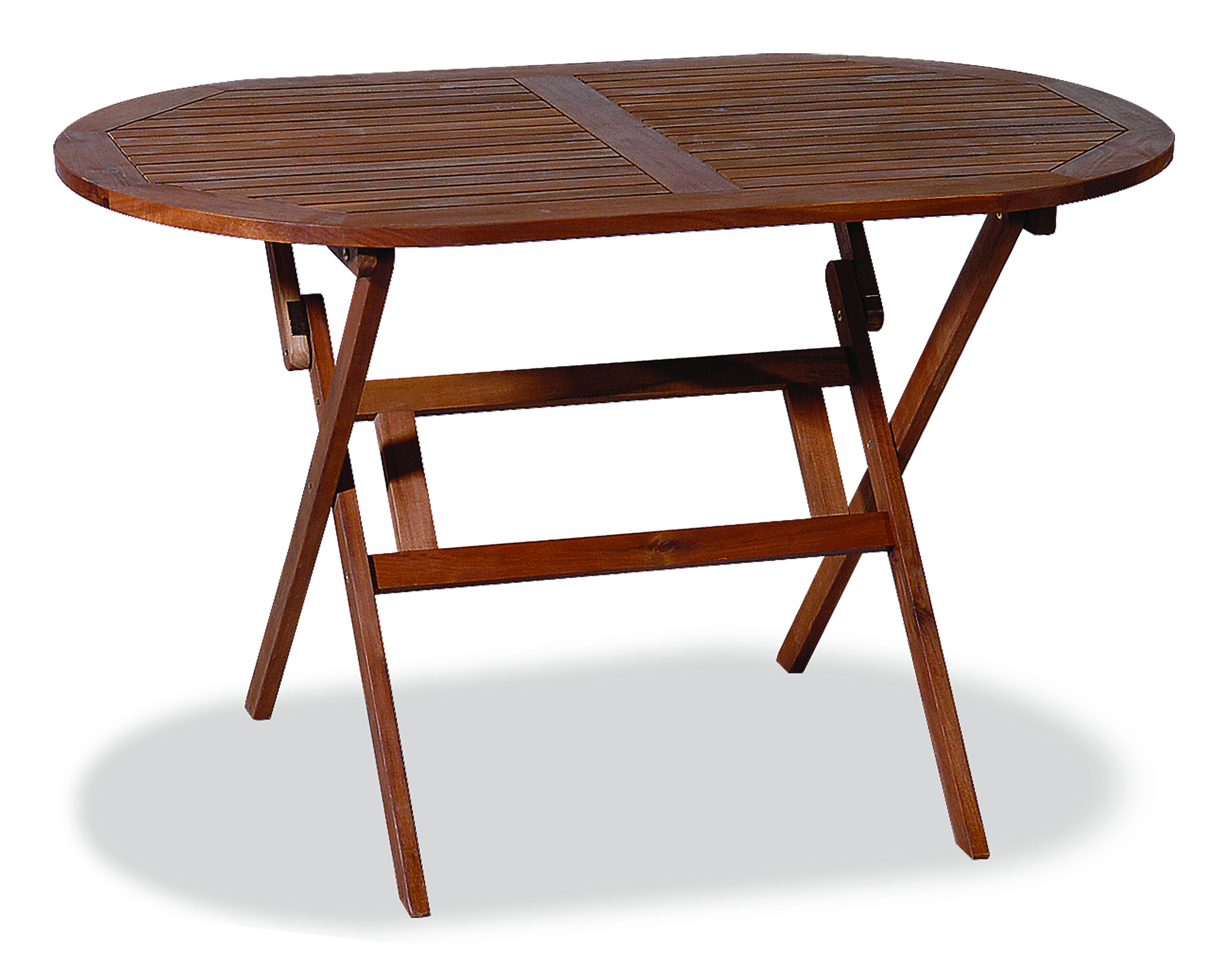 Ξύλινο ,Οβάλ Πτυσσόμενο Τραπέζι Acacia 120 x 70 x 72(h)cm