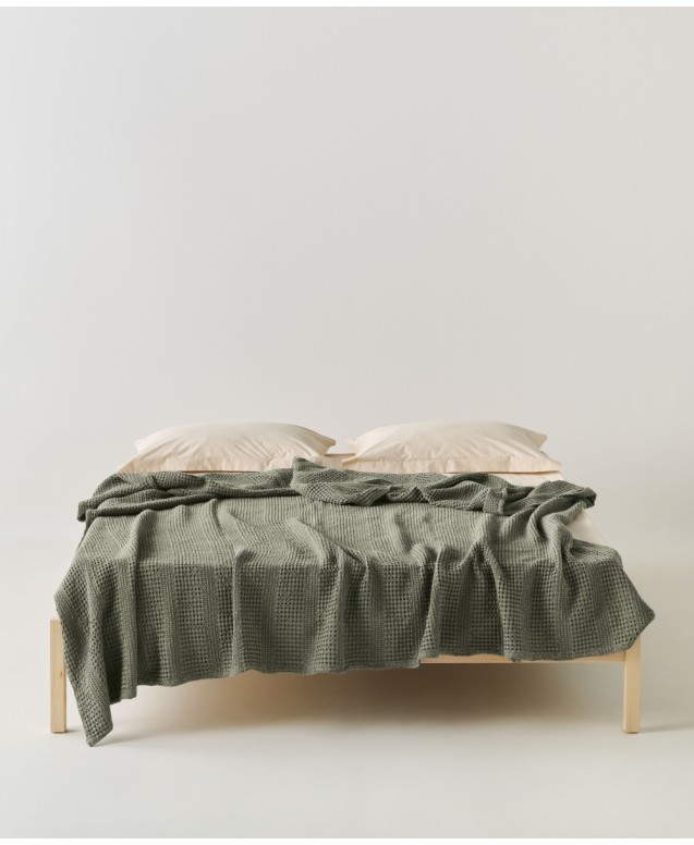 Topkapi 36 κουβερτα υπερδιπλη βαμβακερη waffle 230x250
