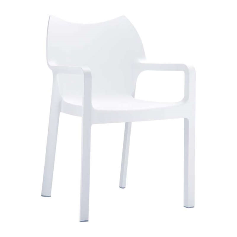 Πολυθρόνα DIVA WHITE, SIESTA