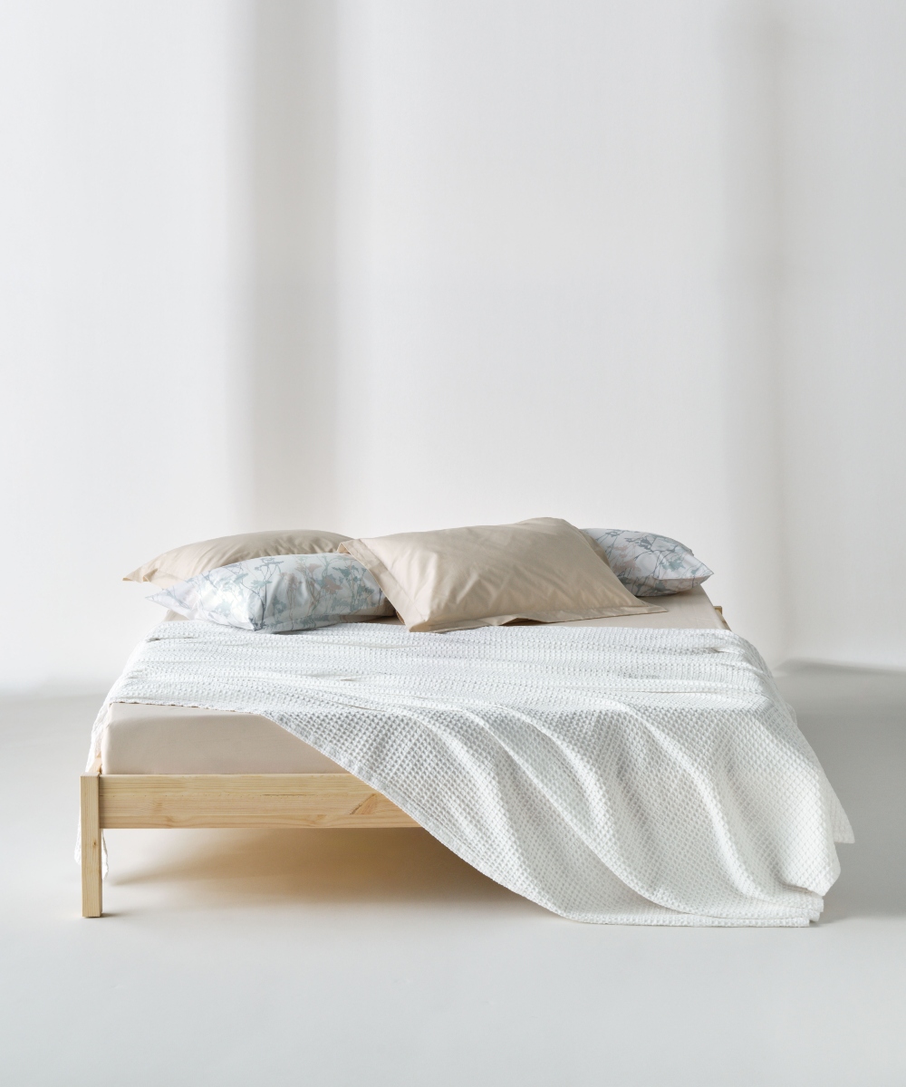 KENTIA Cecilia 00 κουβερτα μονη βαμβακερη waffle 160x240