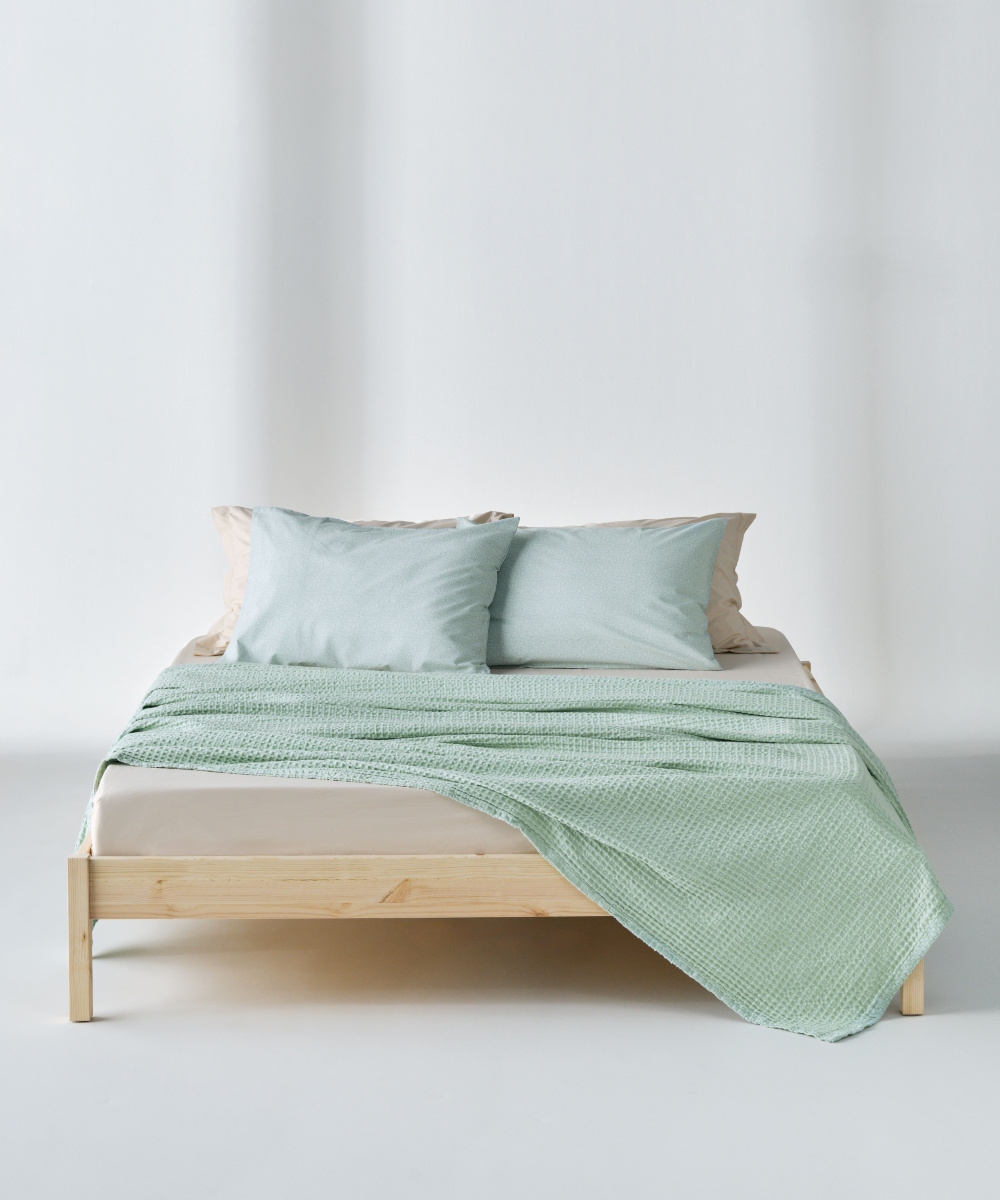 Cecilia 10 κουβερτα king βαμβακερη waffle 260x240