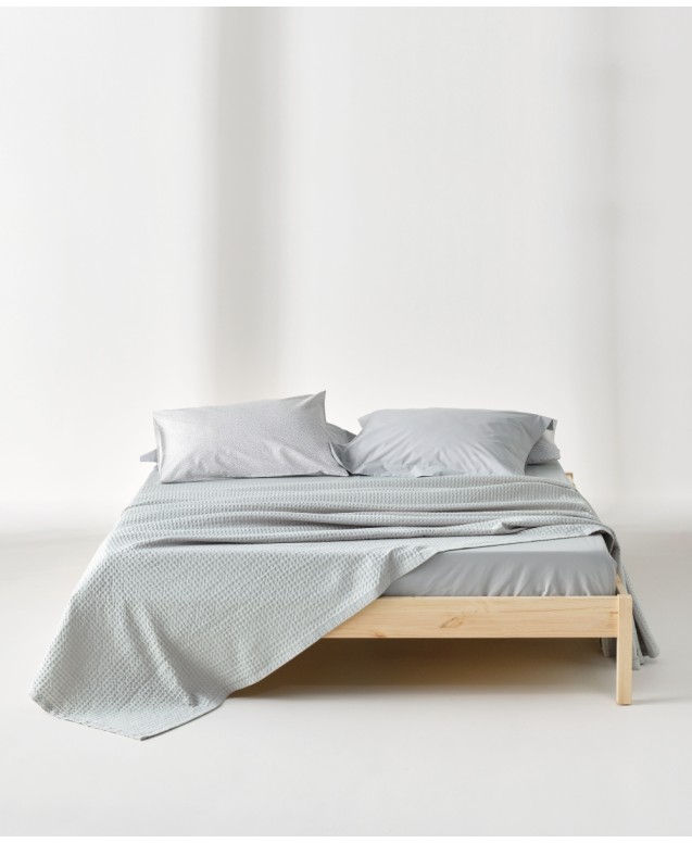 Cecilia 22 κουβερτα ημιδιπλη βαμβακερη waffle 180x240
