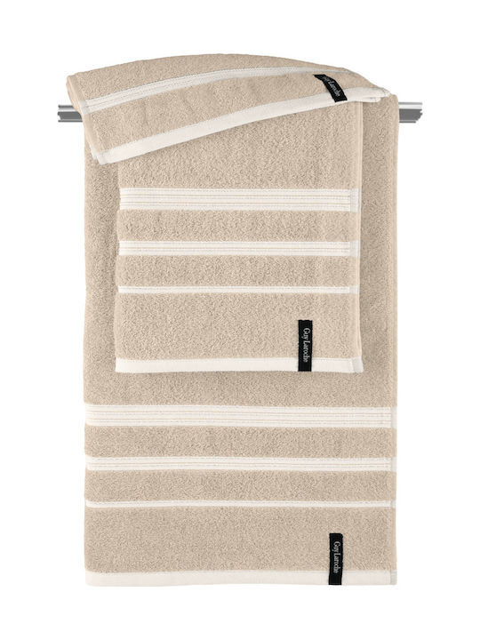 Σετ 3τμχ Πετσέτες Sofrano Beige