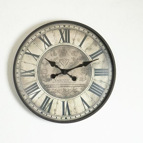 ESTHETI ΡΟΛΟΪ ΤΟΙΧΟΥ ΠΛΑΣΤΙΚΟ ΑΝΤΙΚΕ ΜΑΥΡΟ - ΜΠΕΖ 50.4x5.1x50.4cm 753-12021