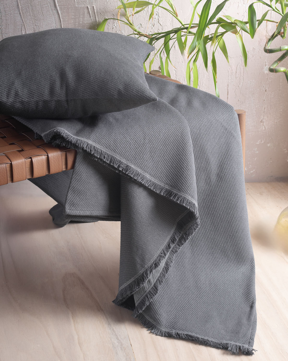 Ριχτάρι διθέσιου (180Χ240) REVE ANTHRACITE, RYTHMOS HOME
