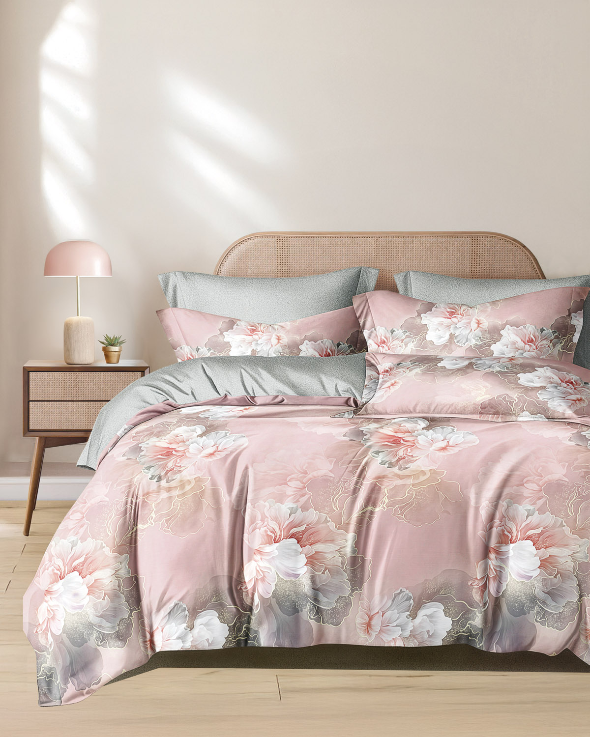 Σετ σεντονια υπερδιπλα (230χ260) kiku, rythmos home