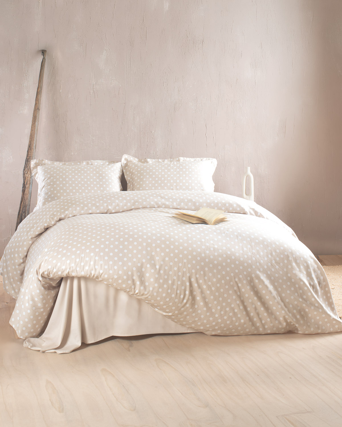 Σετ παπλωματοθηκη υ/δ (230χ250) coquette beige, rythmos home