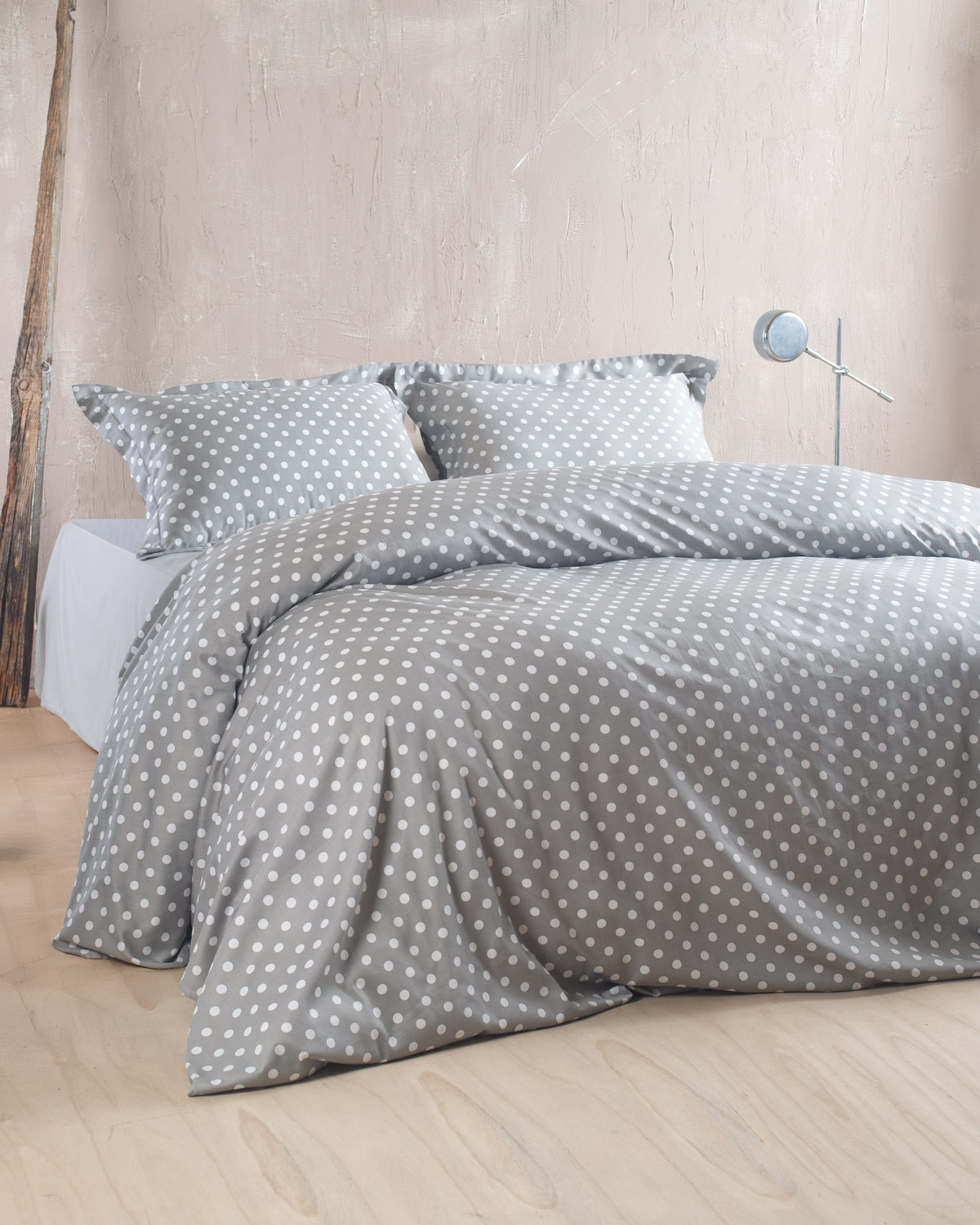 Σετ σεντονια υ/δ (240χ260) coquette grey, rythmos home