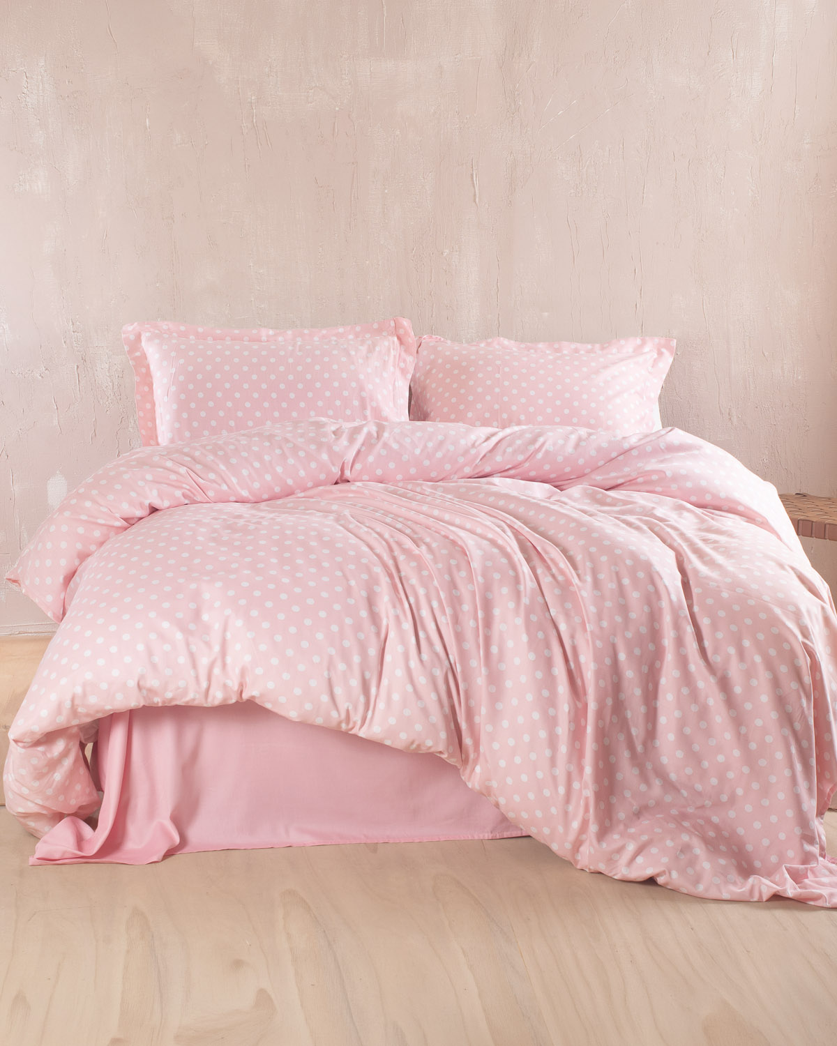 Σετ παπλωματοθηκη υ/δ (230χ250) coquette pink, rythmos home
