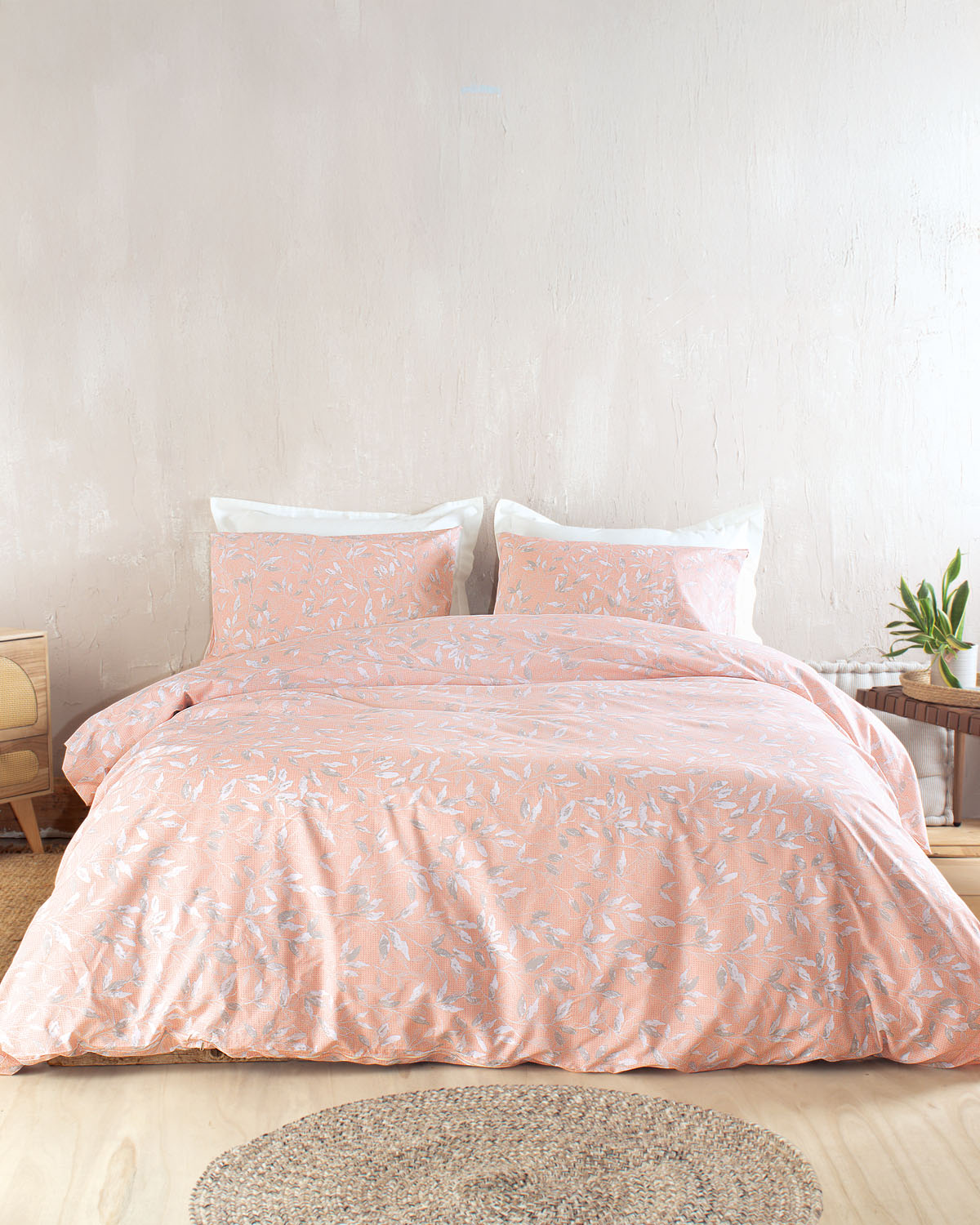 Ζεύγος Μαξιλαροθήκες (50×70) Rythmos Next Loreta Pink