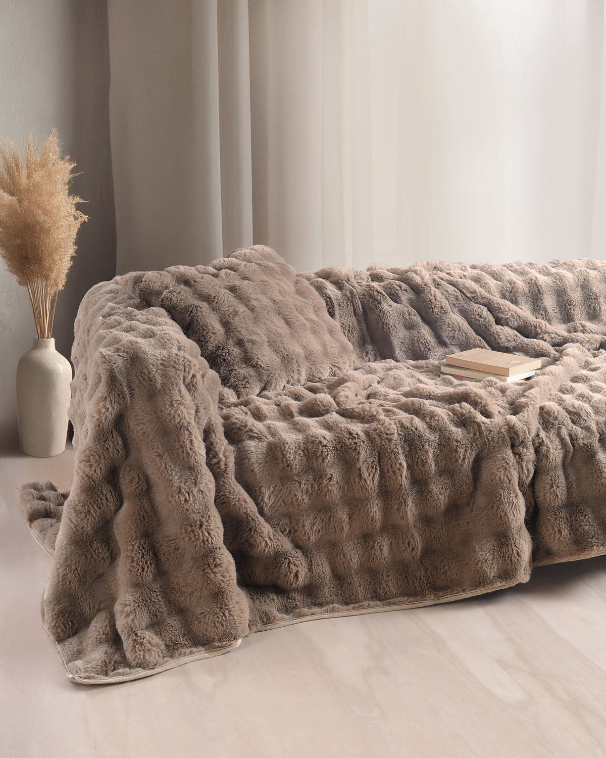 Ριχτάρι Πολυθρόνας (160Χ180) Rabbit Taupe, Rythmos Home