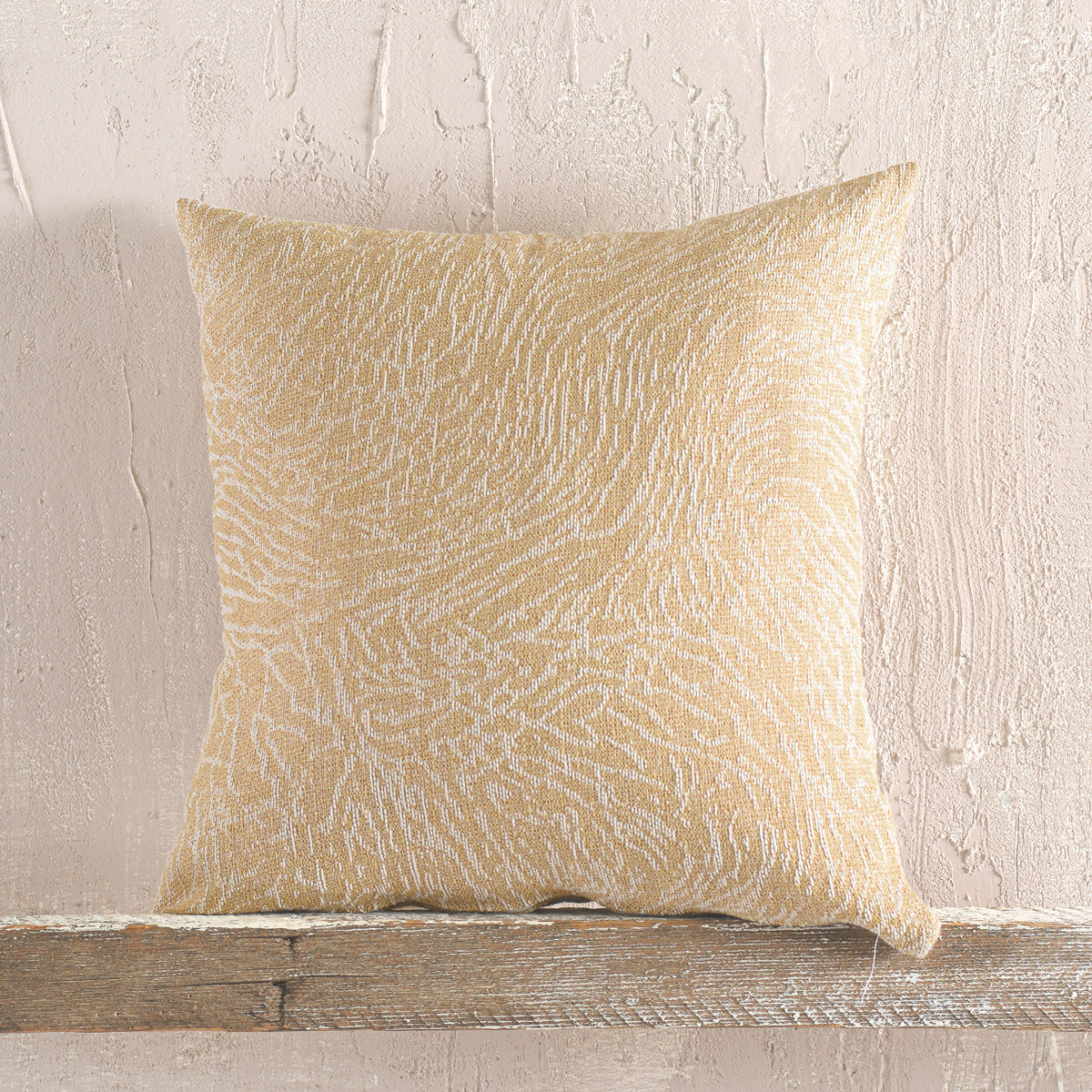Διακοσμητικη μαξιλαροθηκη (40χ40) terrain mustard, rythmos home